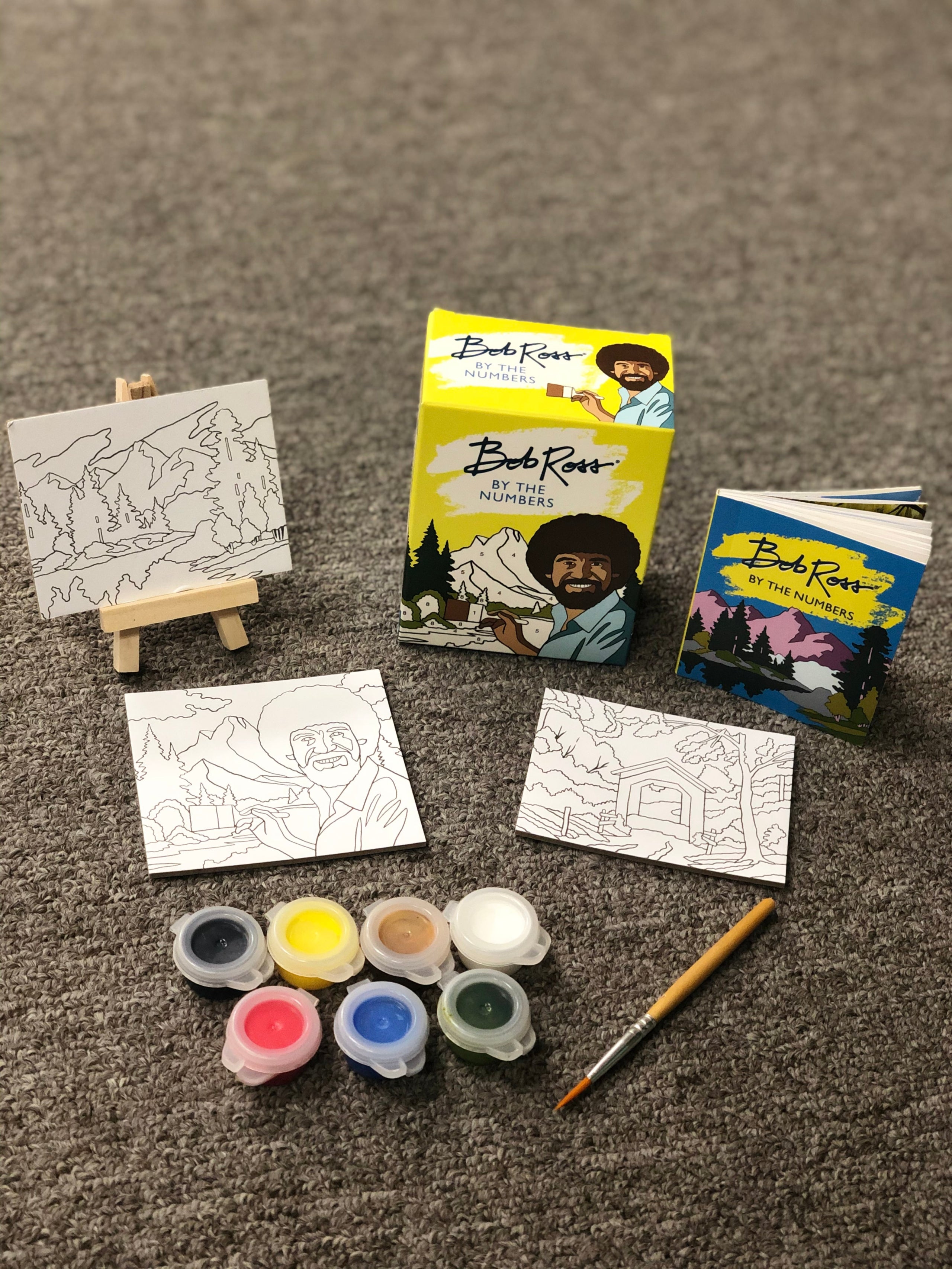 Bob Ross By The Numbers Mini Kit